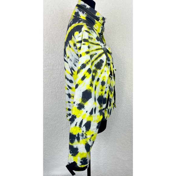 NIKE x OFF-WHITE • Black/Yellow Tie Dye Jacket - Picture 6 of 16